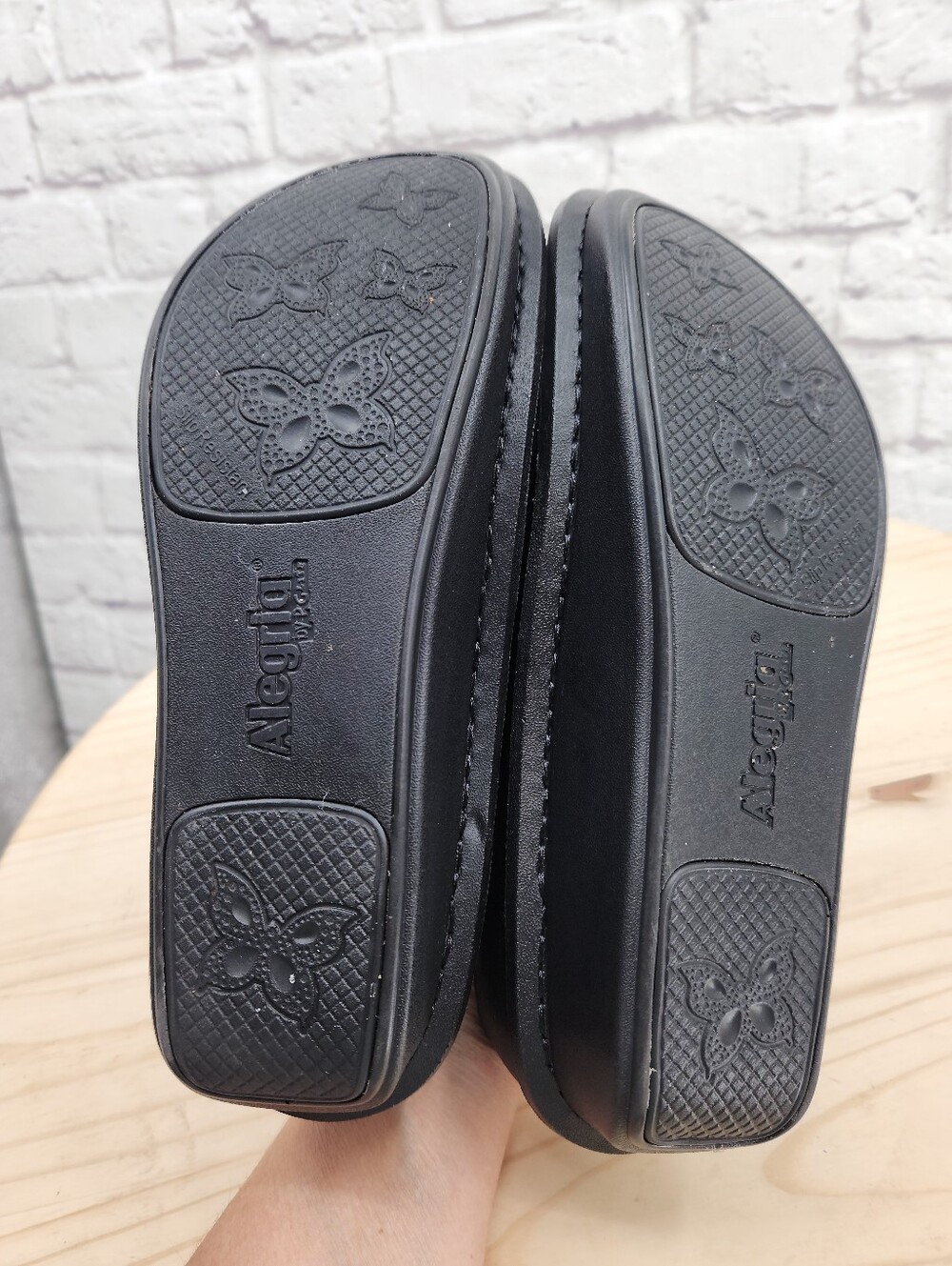 Alegria Paloma PAL-7414 Mary Jane Leather Shoes EU 40 Women's 9-9.5 Black Comfor - Picture 7 of 10